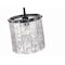 Z-Lite Glacier Pendant, 1-Light, 8.5 In.W x 9 In.H, Matte Black/Clear 1943P8-MB - alternate 4